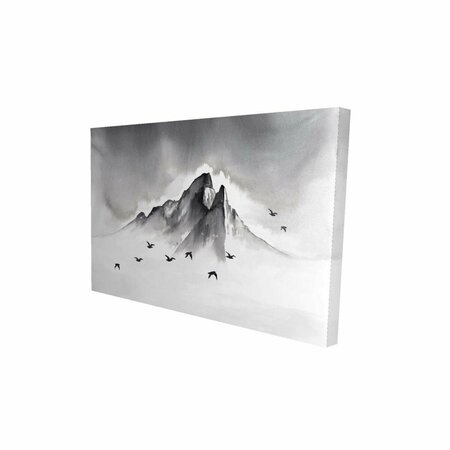 FONDO 20 x 30 in. Mountain Peak-Print on Canvas FO3336575
